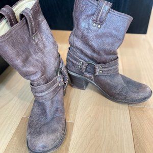 Frye western bootie
